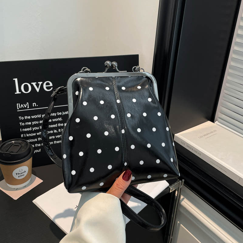 Stylish Polka Dot Handbag