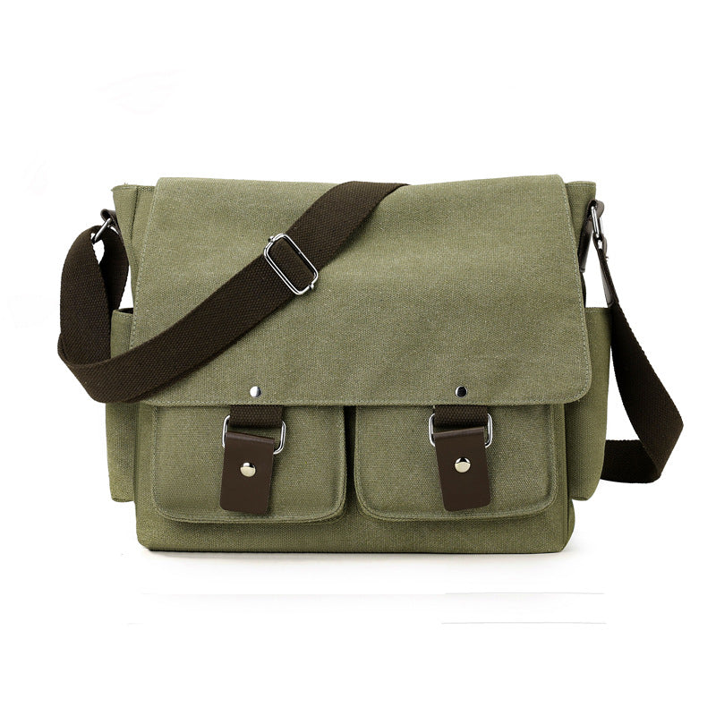Classic Canvas Messenger Bag Kalsten
