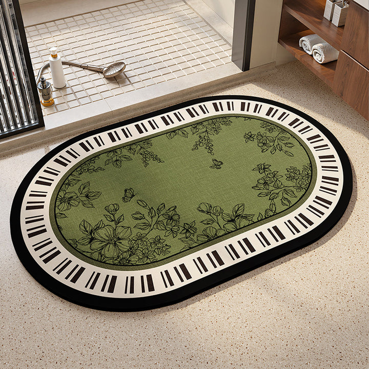 Decorative Bathroom Rug Kalsten