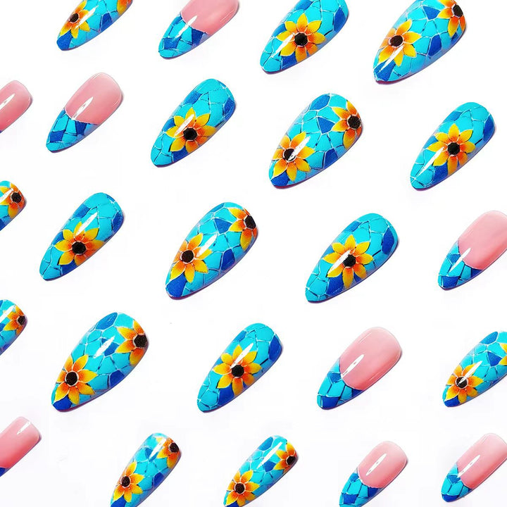 Artistic Stained Glass Nail Art Kalsten