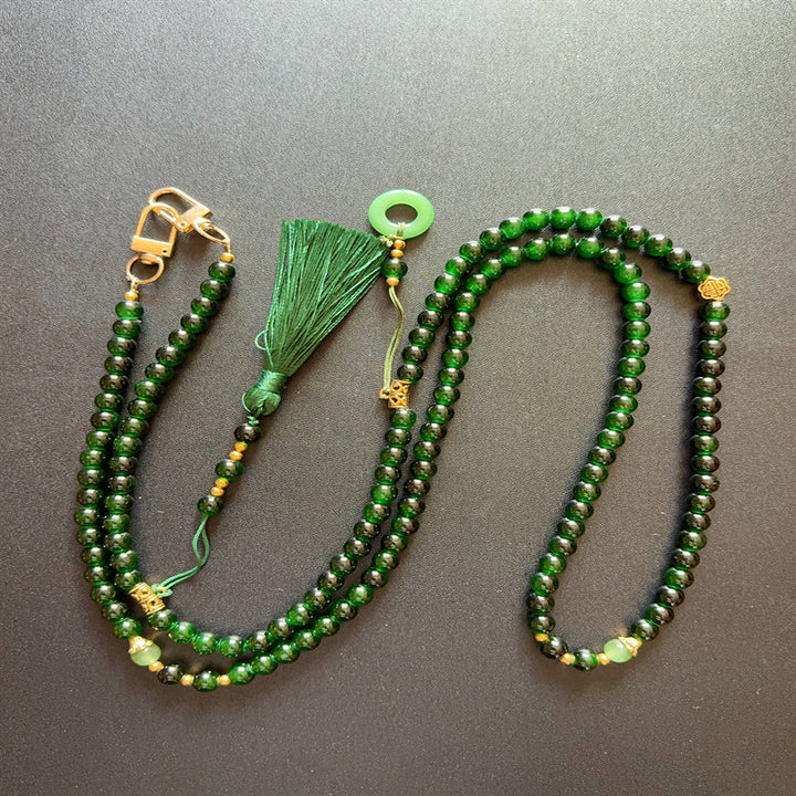 Beaded Eyewear Chain with Tassels Kalsten