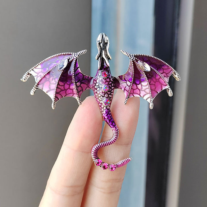 Decorative Dragon Brooch Kalsten