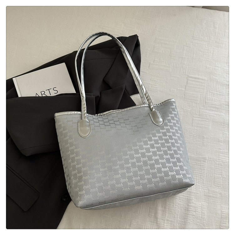 Elegant Textured Tote Bag Kalsten