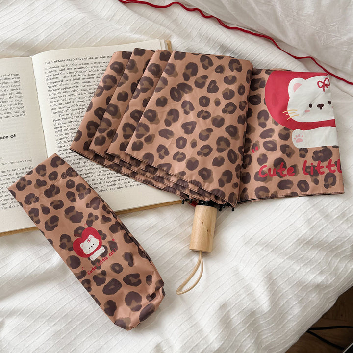 Women’s Foldable Umbrella with Cute Animal Design Kalsten