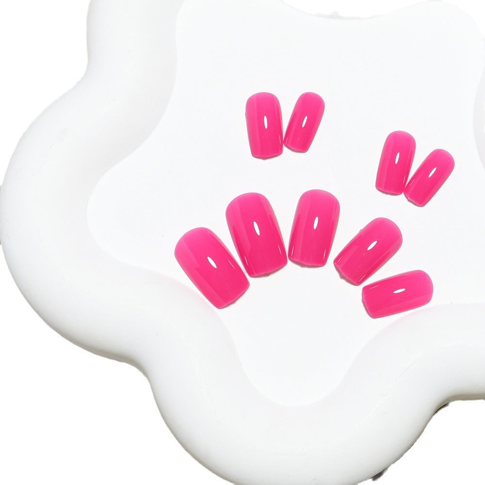 Glossy Sculpted Press-On Nail Set Kalsten