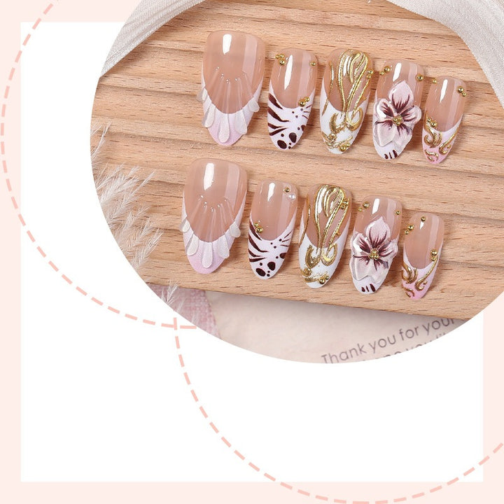 Artificial nail set with elegant design Kalsten