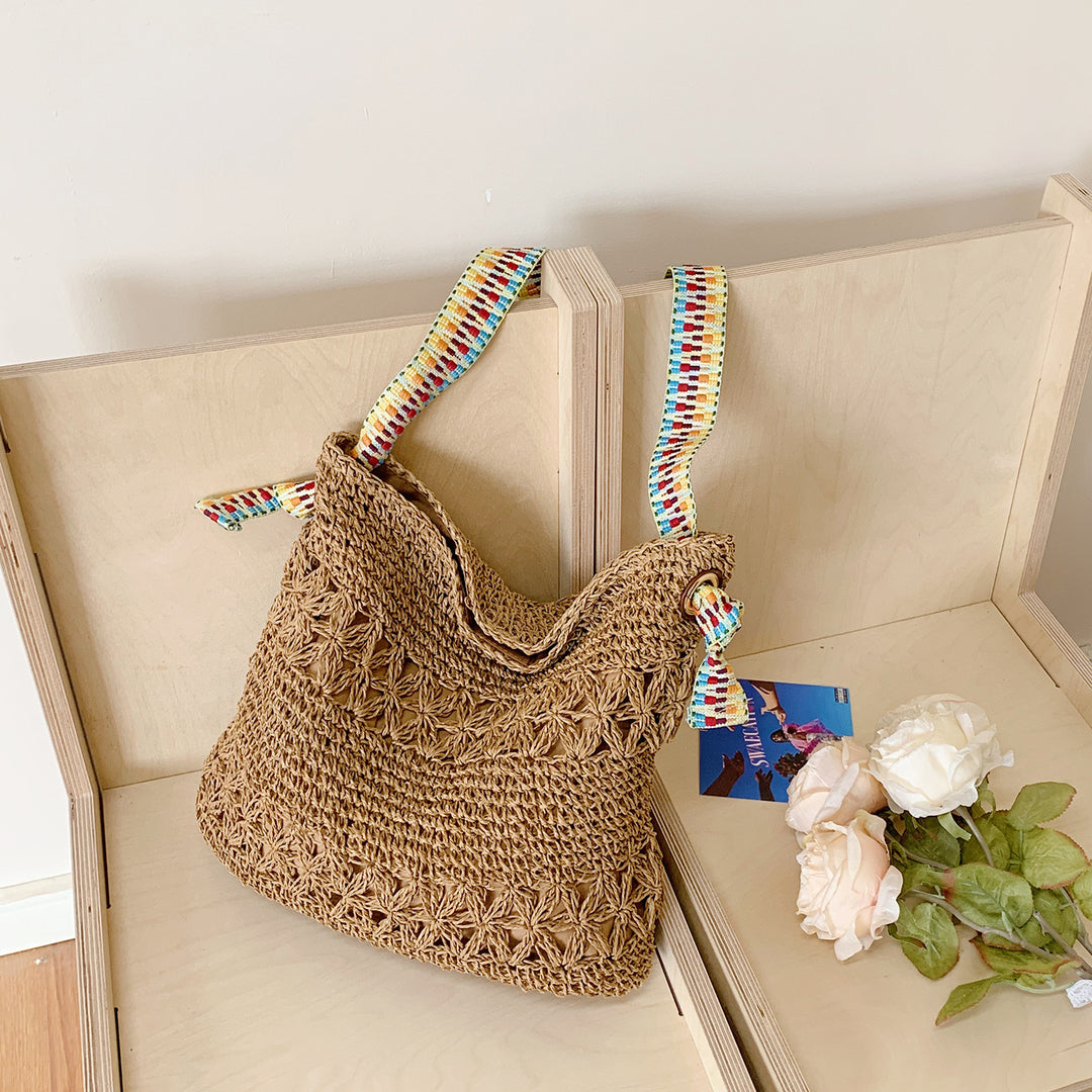 Handcrafted Straw Tote Bag