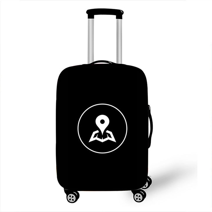 Men's hard-shell suitcase with exclusive airplane design Kalsten