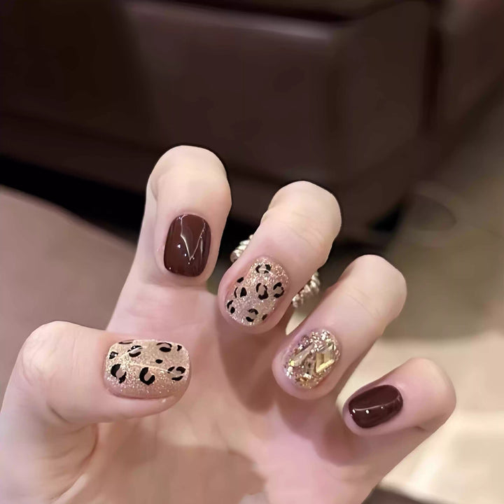 Bold Animal Print Press-On Nails
