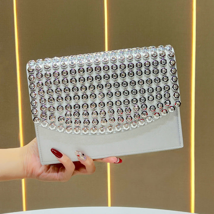 Luxurious Studded Evening Clutch