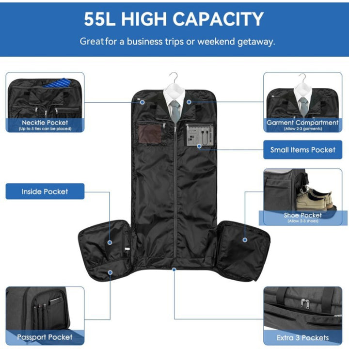 Spacious Multi-Purpose Travel Duffle Bag Kalsten