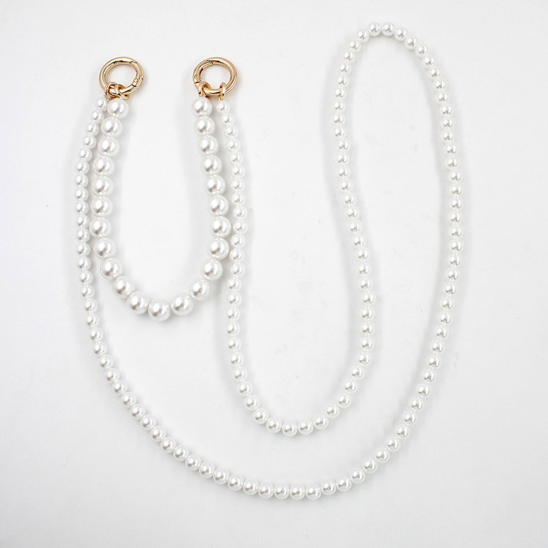 Stylish Pearl and Chain Necklace Kalsten