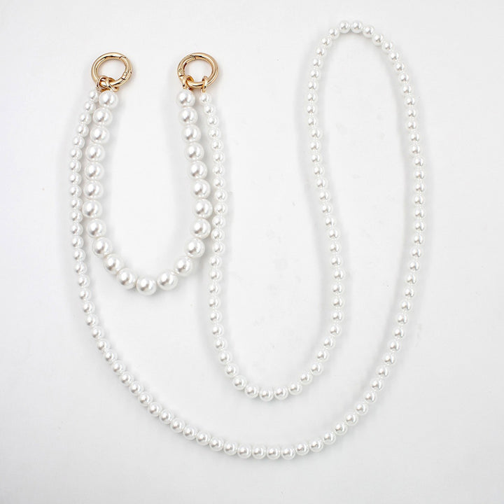 Stylish Pearl and Chain Necklace Kalsten