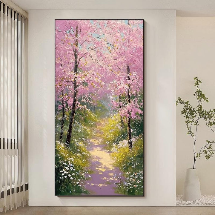 Nature-Themed Landscape Canvas Artwork