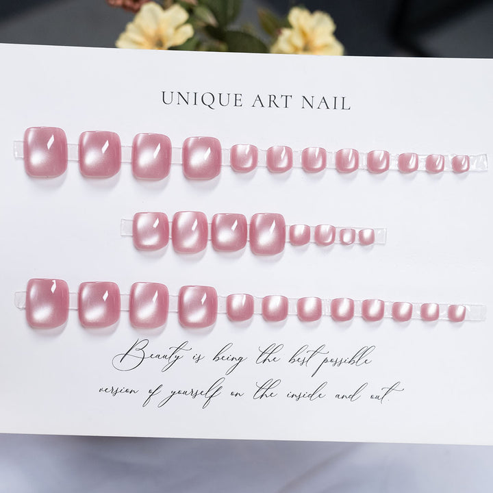 Elegant Metallic Nail Art
