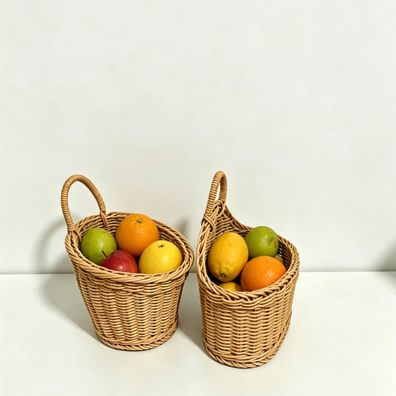 Handwoven Natural Storage Basket Kalsten