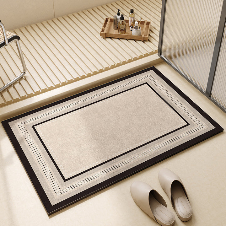 Cloud-Shaped Bathroom Mat