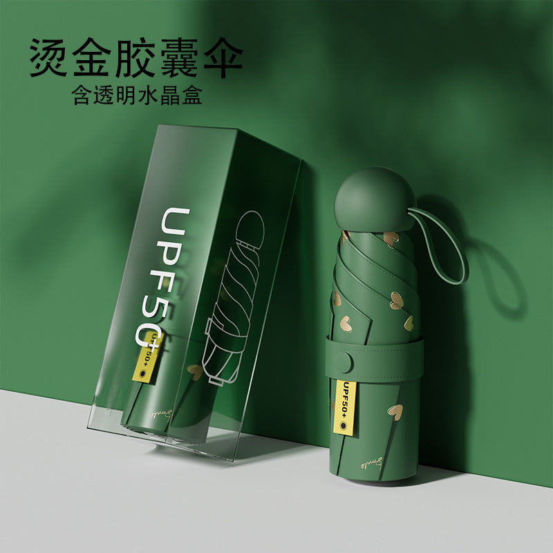Ladies UV Protection Folding Umbrella with Innovative Design Kalsten