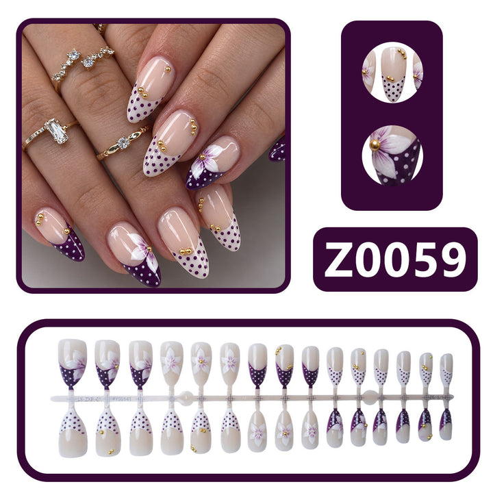 Artistic Press-On Nail Set