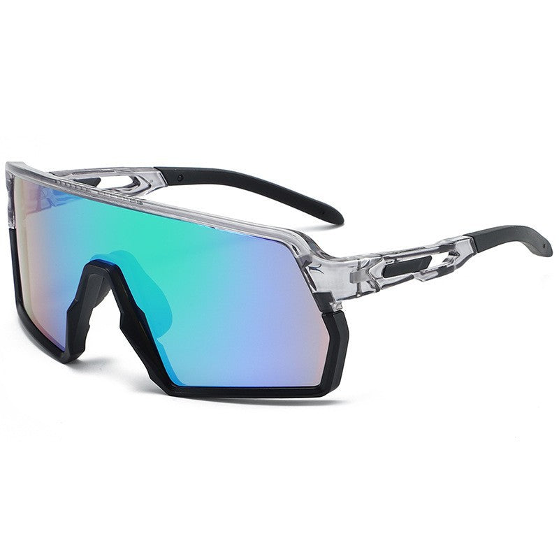 Women's sporty racing glasses with innovative frame and highly reflective lenses Kalsten