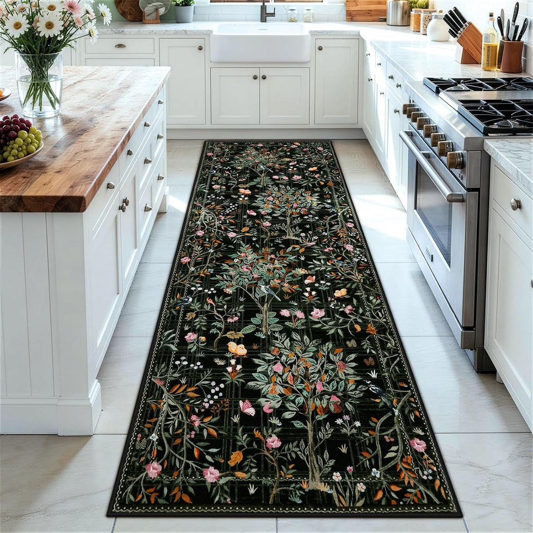 Vintage-Inspired Runner Rug