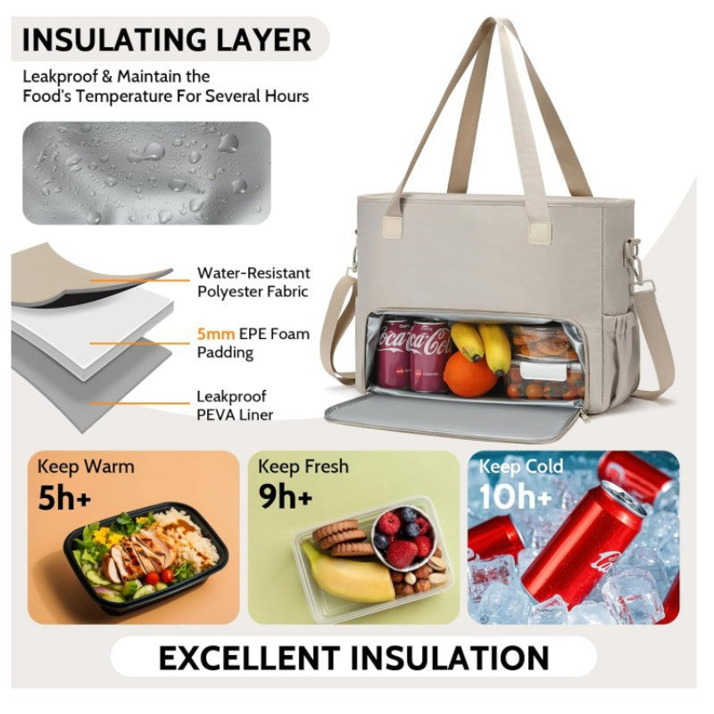 Insulated picnic bag with integrated cooling function Kalsten