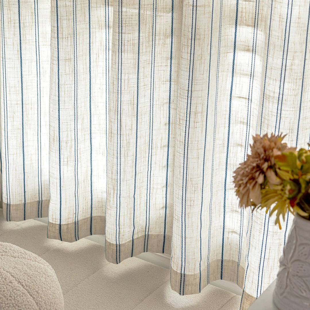 Textured Linen Curtains Kalsten