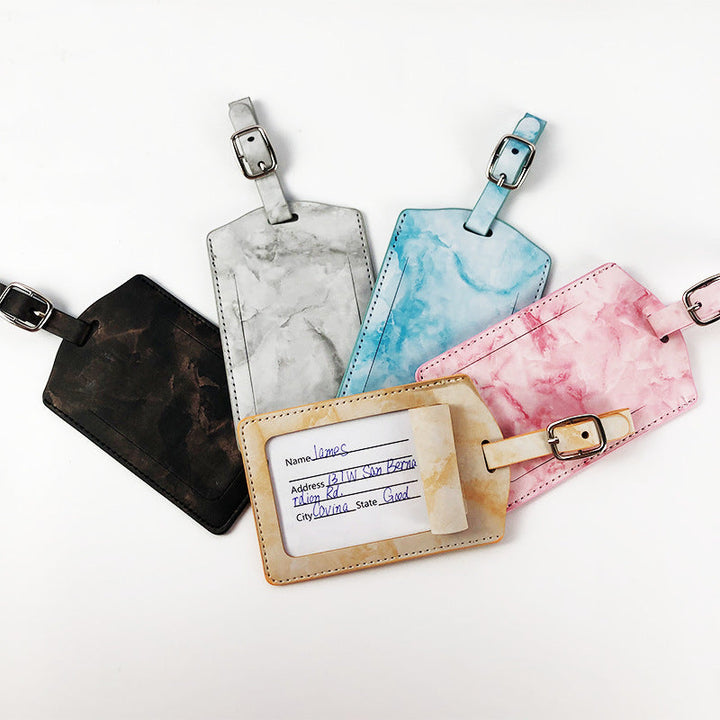 Marble Pattern Luggage Tag Kalsten