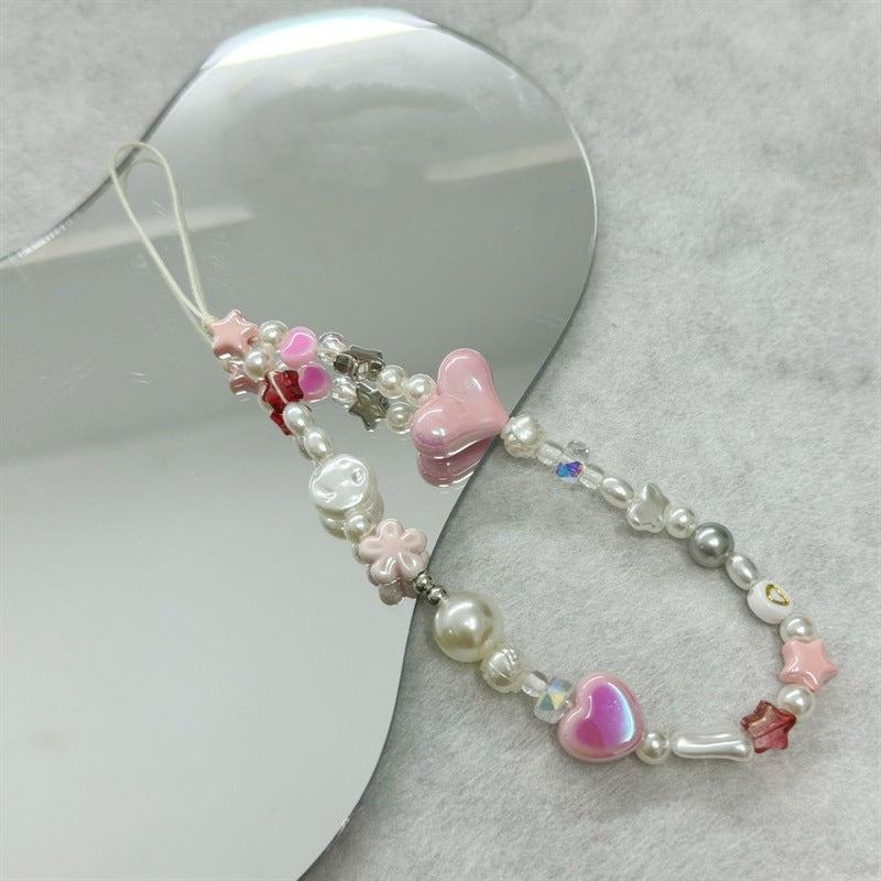 Decorative Beaded Phone Lanyard Kalsten 1790135943