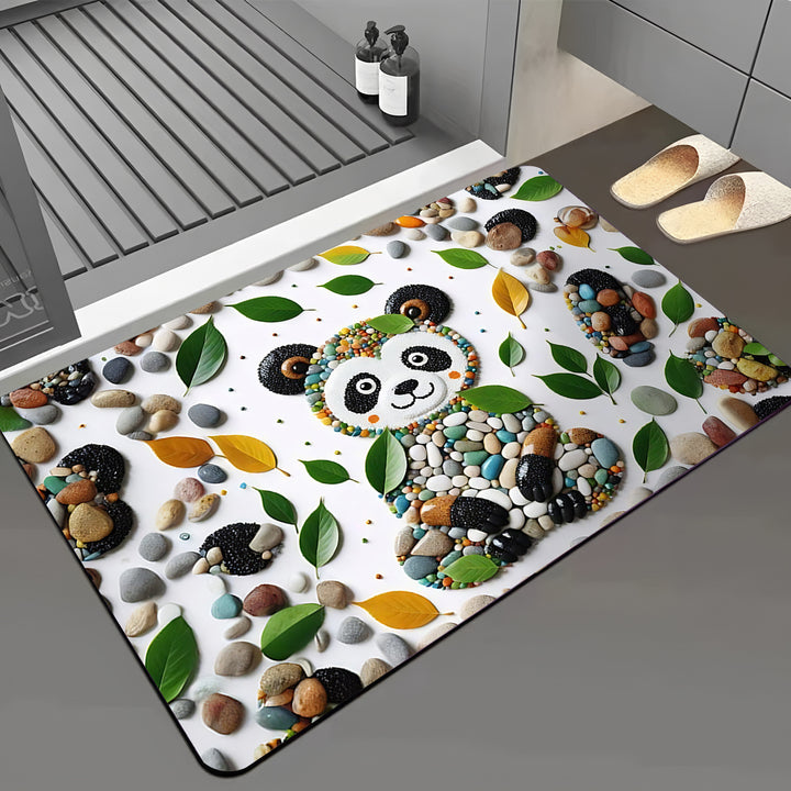 Dragonfly-Themed Bath Mat Kalsten