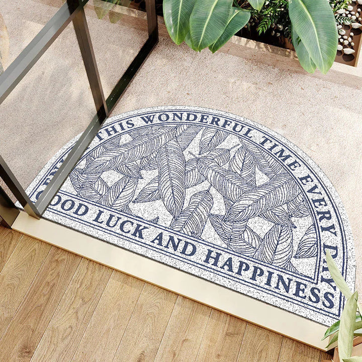 Inspirational Quote Welcome Mat