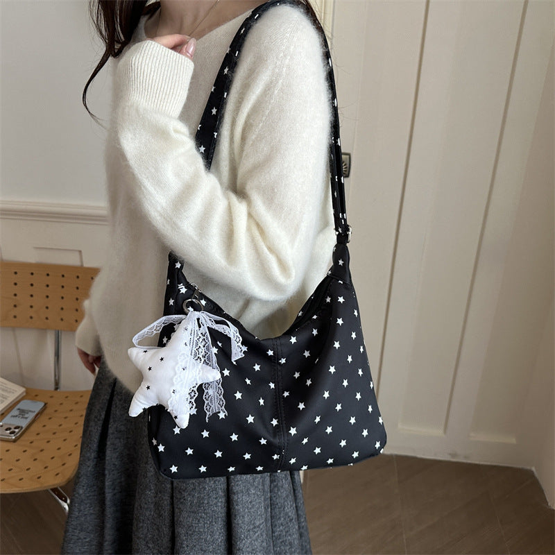 Starry Print Shoulder Bag