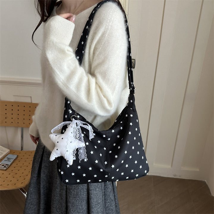 Starry Print Shoulder Bag
