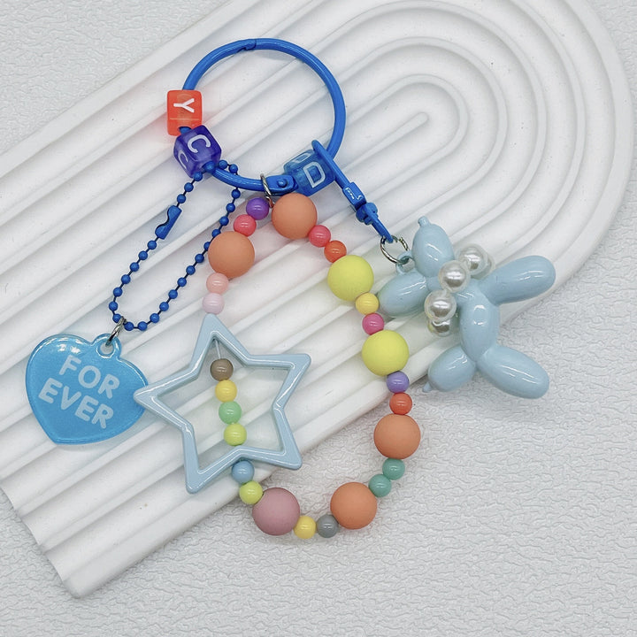 Colorful Themed Charm Keychain kalsten