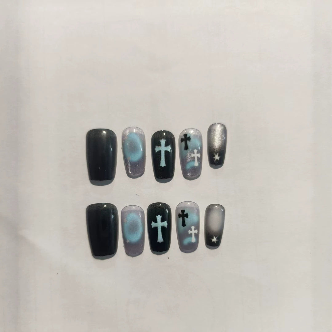Celestial Cross Nail Art Set Kalsten