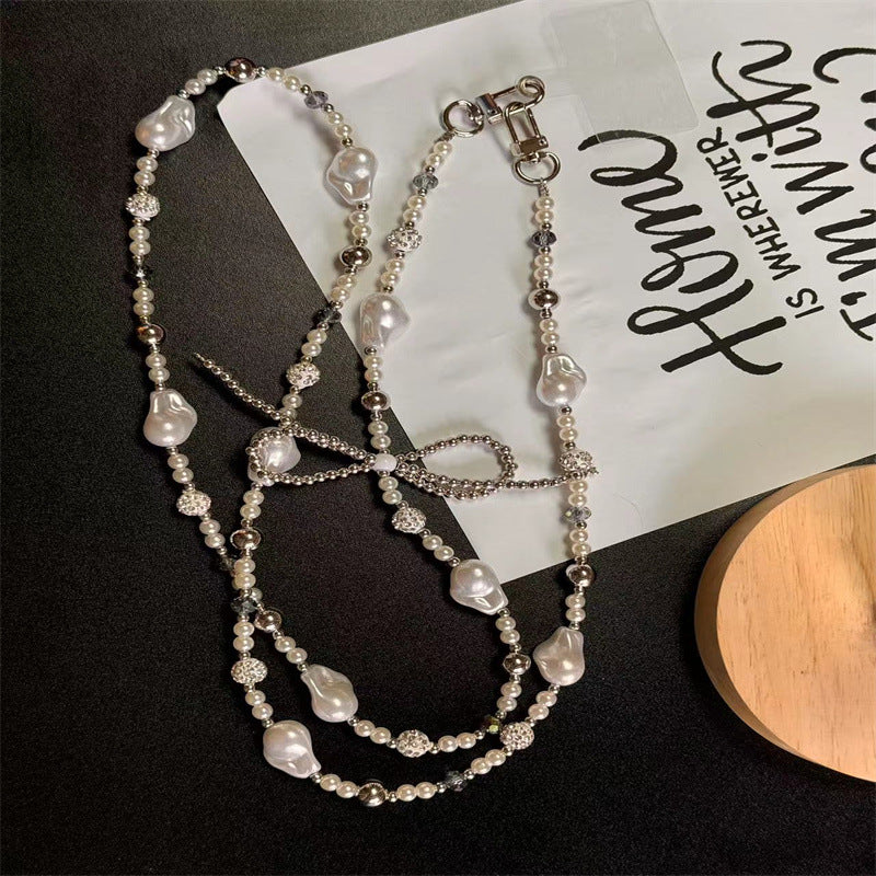 Elegant Pearl Beaded Eyewear Chain Kalsten