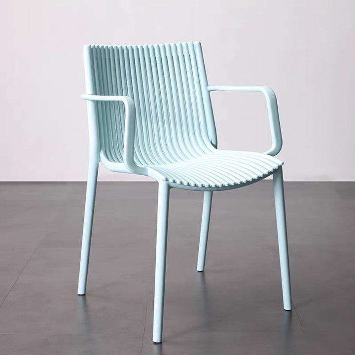 Contemporary Slatted Dining Chair Kalsten
