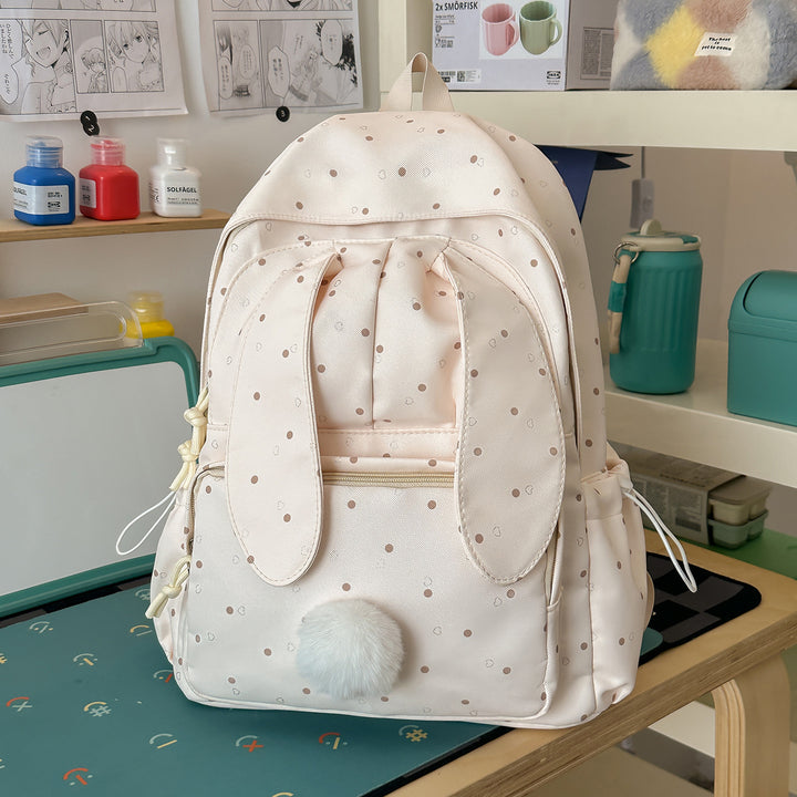 Cute Bunny-Ear Themed Backpack Kalsten