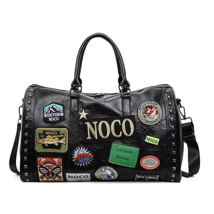 Stylish Patchwork Weekend Duffel
