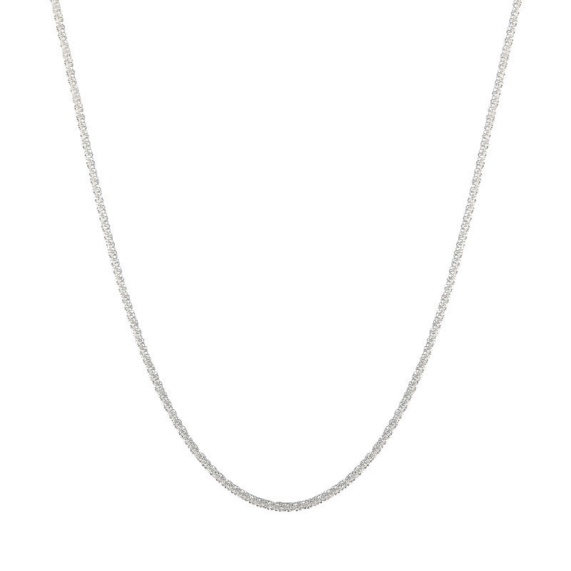 Dainty Textured Chain Necklace Kalsten