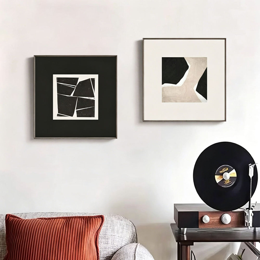 Modern Abstract Framed Wall Art