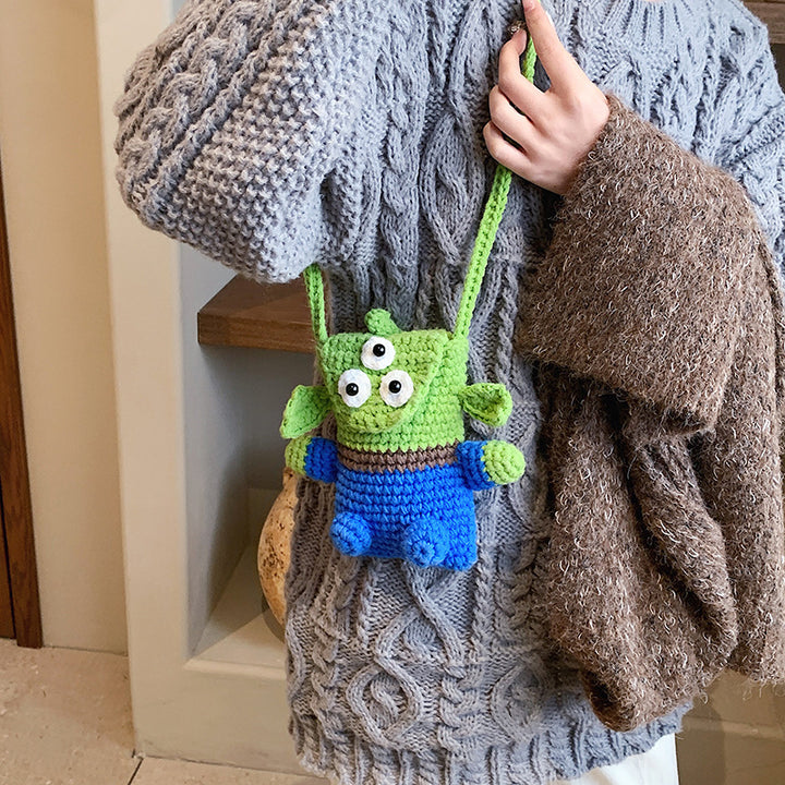 Crochet Character Mini Backpack