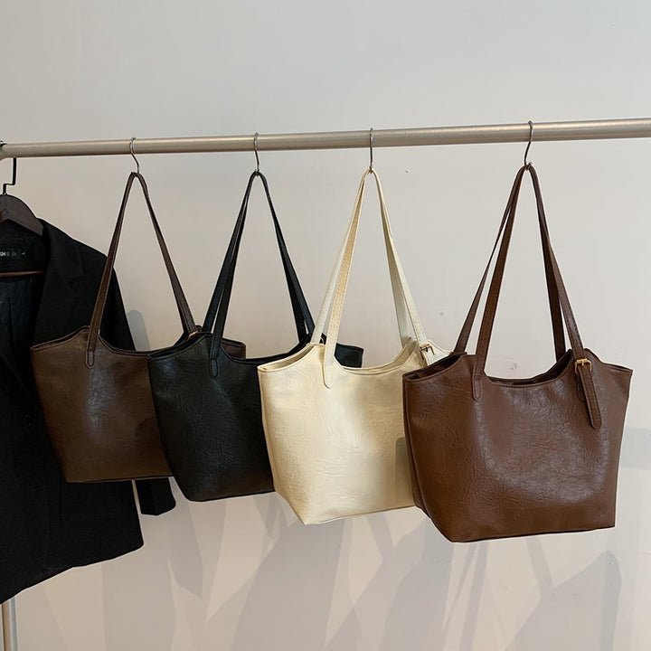 Spacious Everyday Shoulder Tote Bag Kalsten