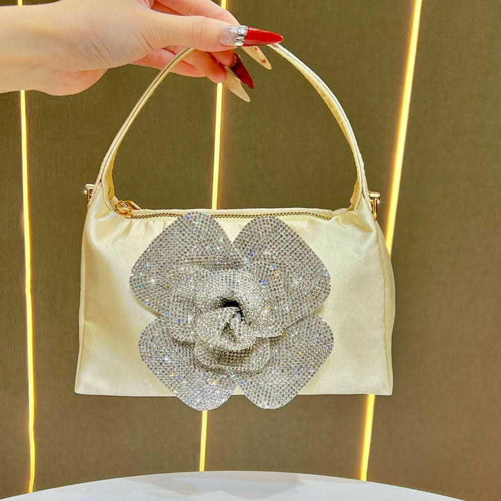 Floral Embellished Handbag