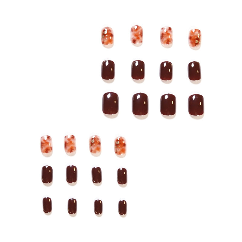 Artful Nail Art with Natural Color Shades Kalsten