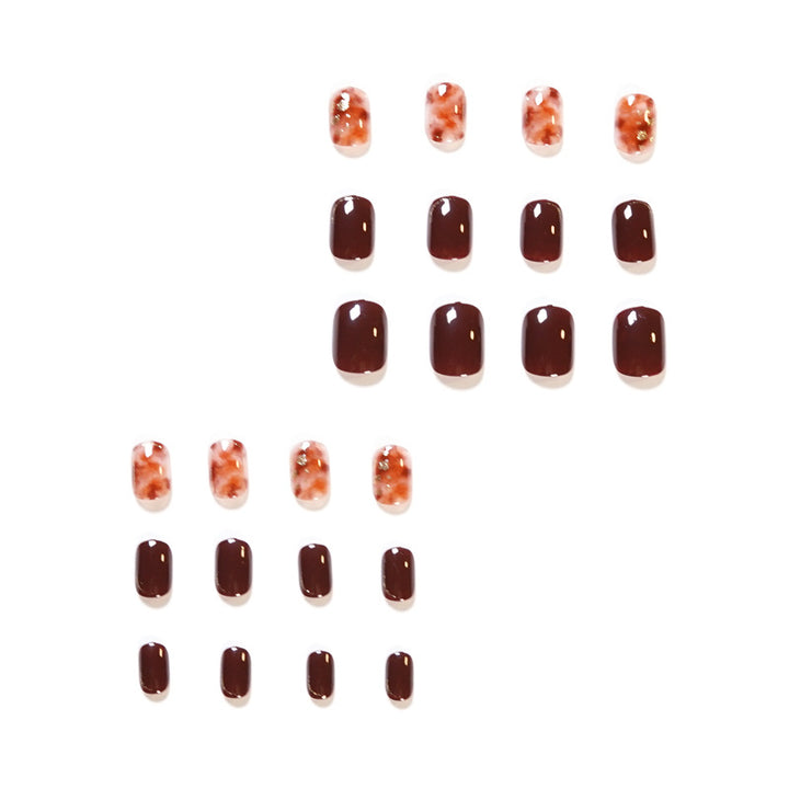 Artful Nail Art with Natural Color Shades Kalsten