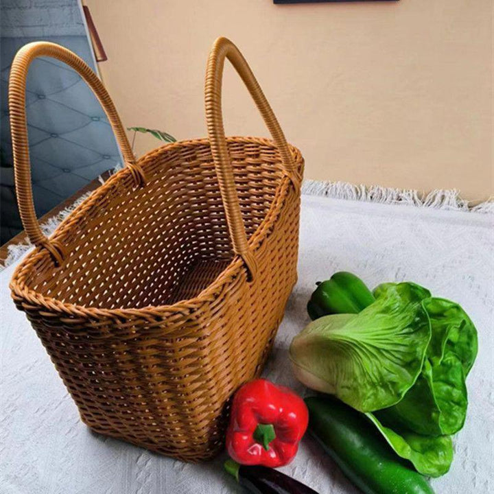 WoHandcrafted Woven Storage Basket Kalsten