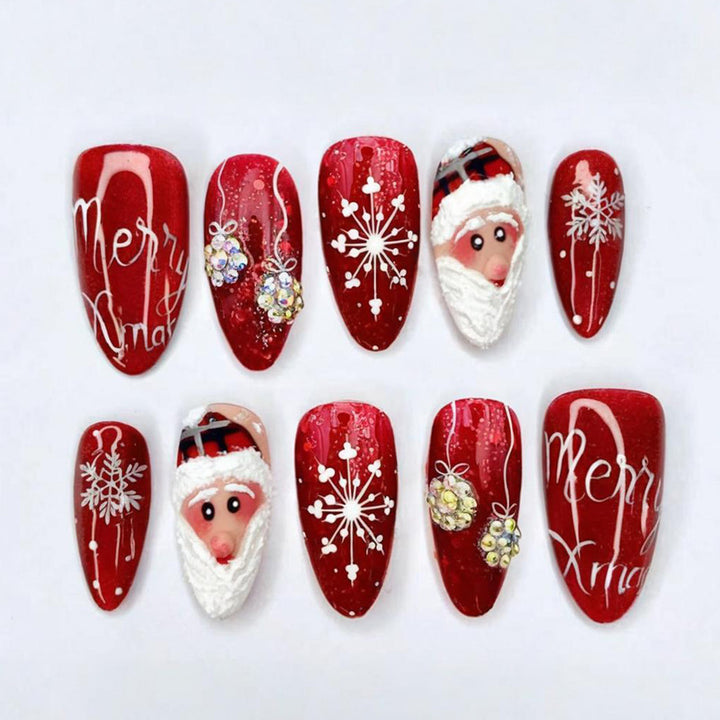 Christmas Art Nails Set Kalsten