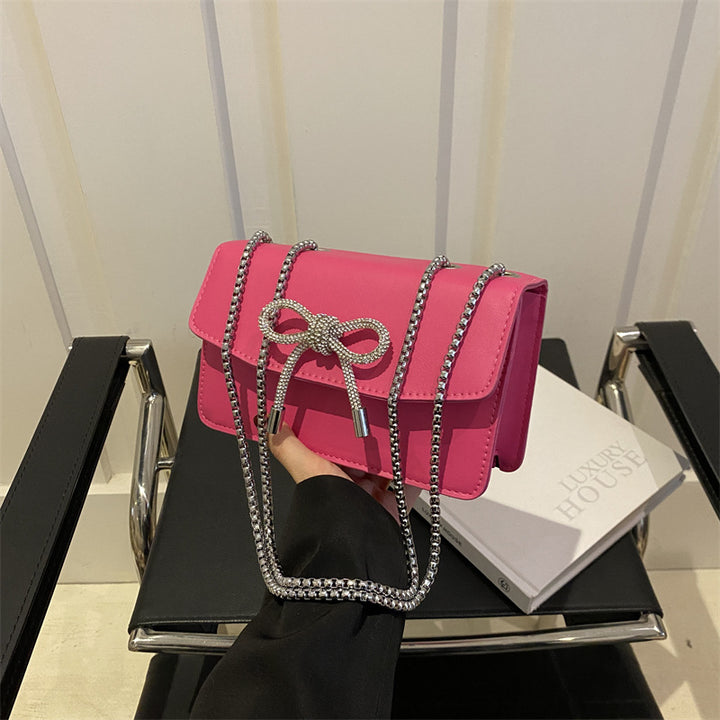 Elegant Bow-Detail Evening Handbag