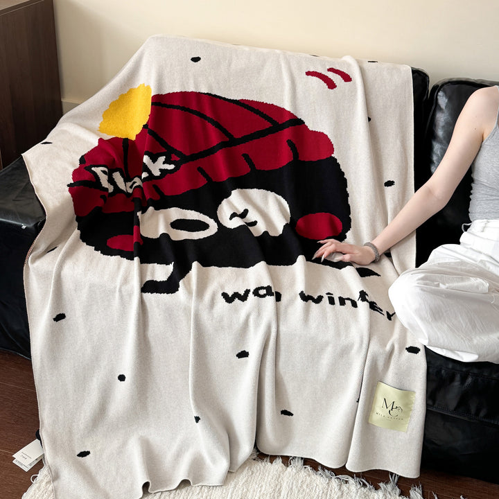 Women's Floral Cozy Throw Blanket